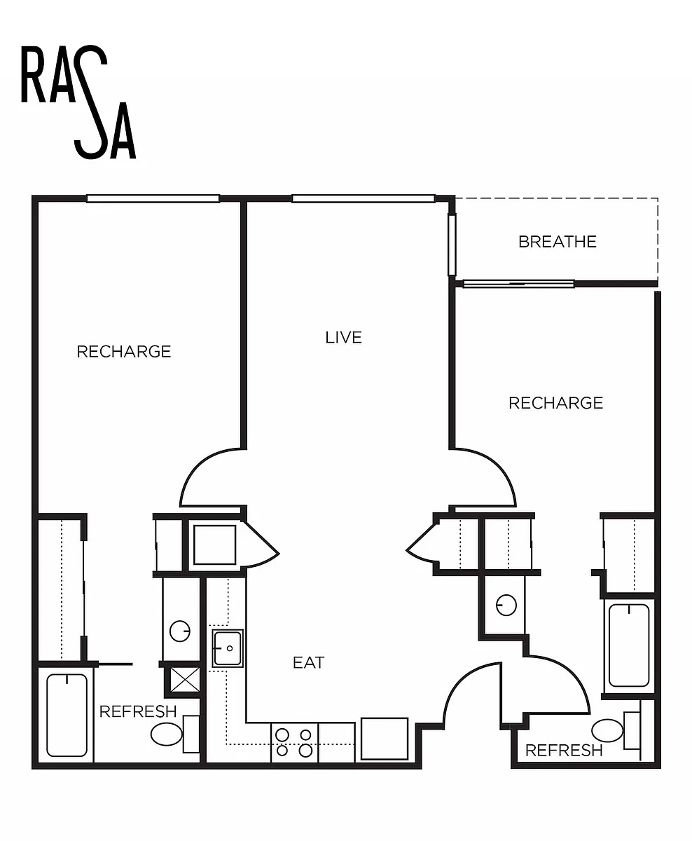 Floor plan 2A