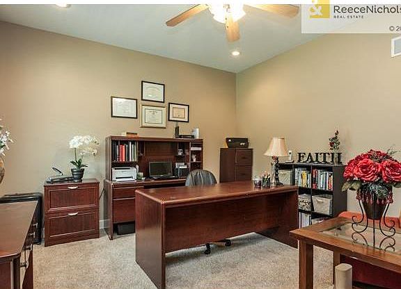 Home Office on the Main floor.