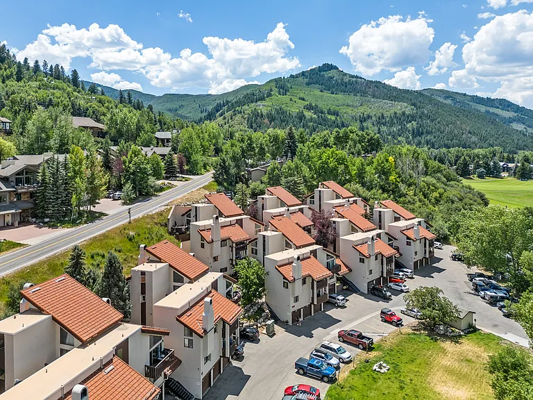 Community and parking lot