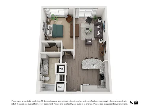 Floor plan 1FR