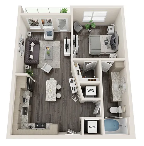 Floor plan Blue Heron