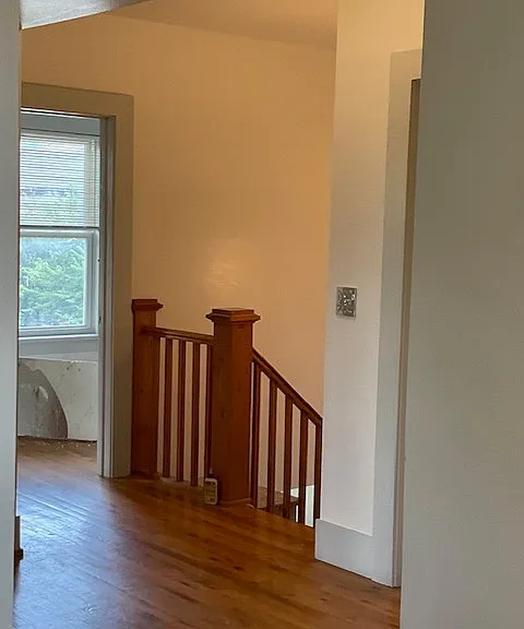 Main floor entry hall from living room