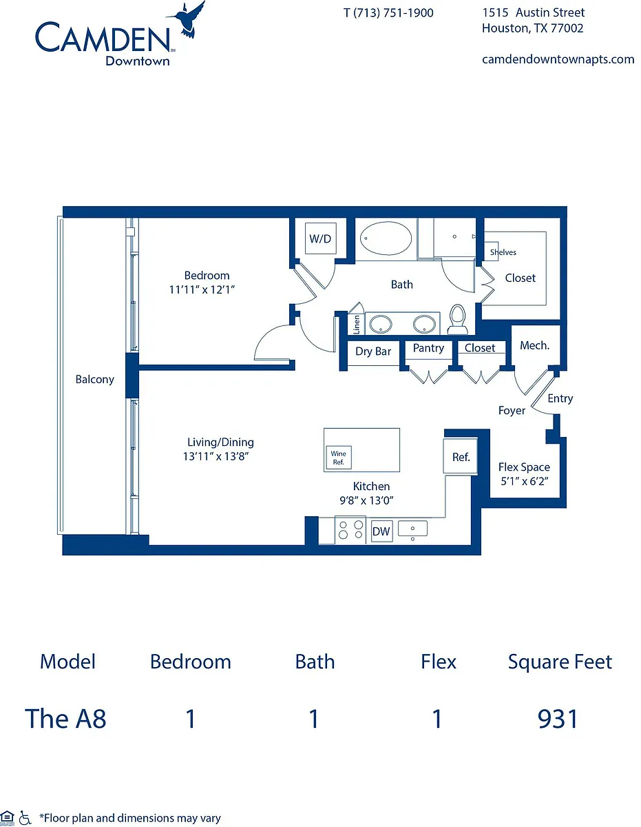 Floor plan The A8