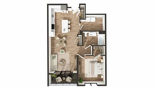 Floor plan The Gideon