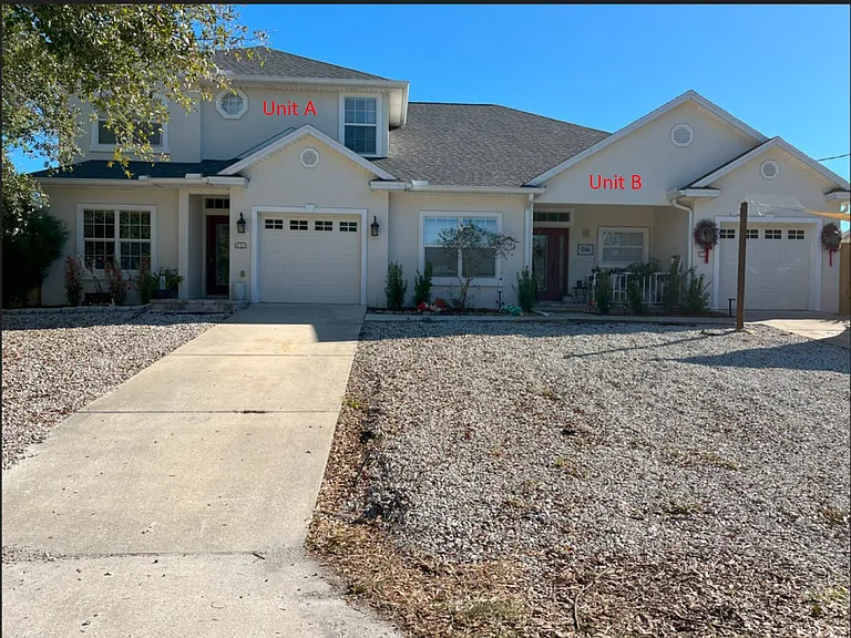 Front of Duplex - street view
