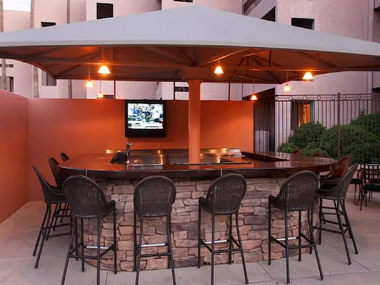 RESORT: Stay in a beautiful Resort with Entertaining Pool Bar.
Get the best of both worlds: Privacy of a Private Villa and Resort Amenities. Access to Resort Pool and Resort Amenities next to our villa (less than 100 yards away from villa)