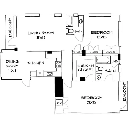 Floor plan Design 2C