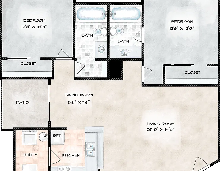 B2 Floorplan Diagram
