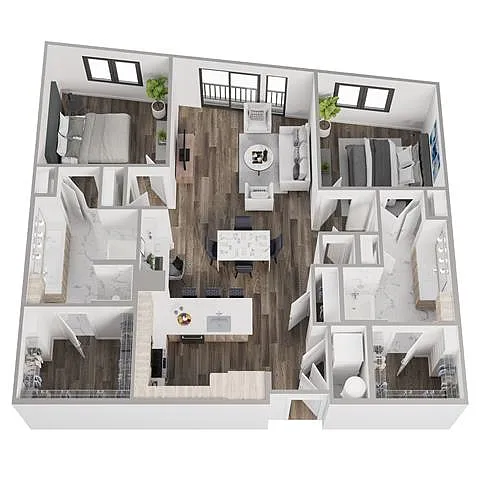 Floor plan M