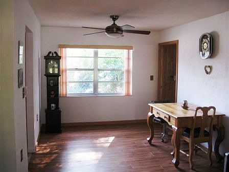 bright dining room