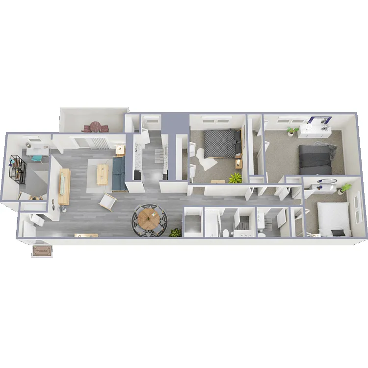 Floor plan The Warwick