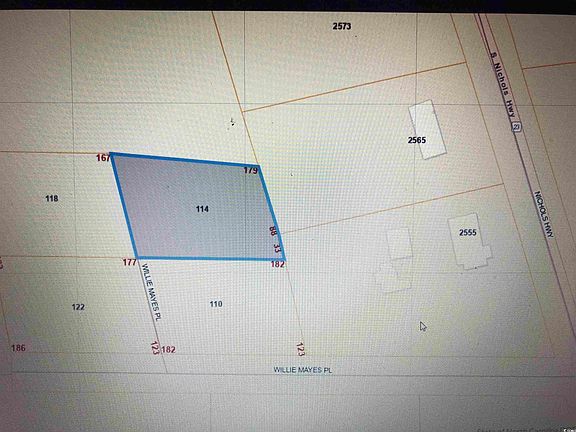 2nd image of TBD S Nichols Hwy. Lot 3  Willie Mays Place