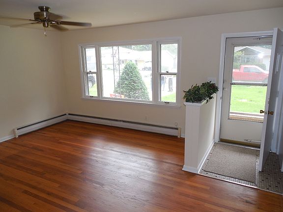 Wood floor, living room