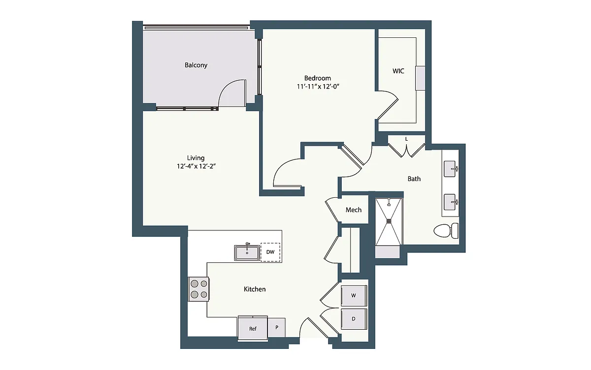 Floor plan 1A