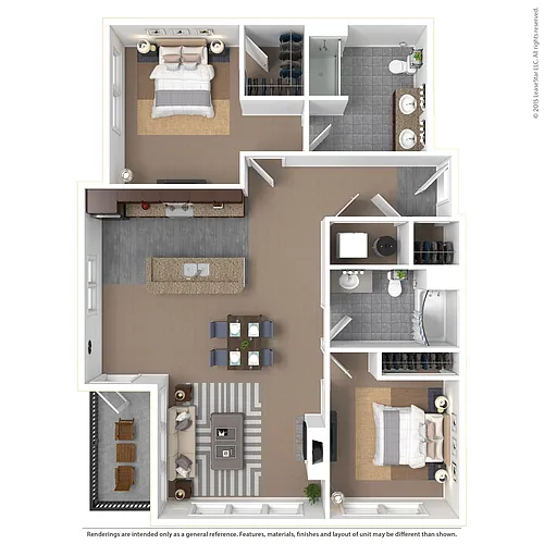 Floor plan McDermott