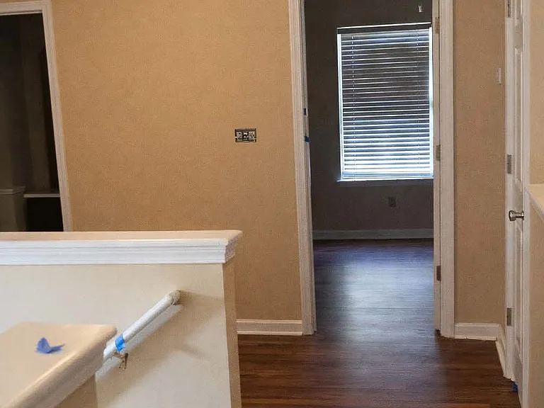 Upstairs Hall facing bedroom to left