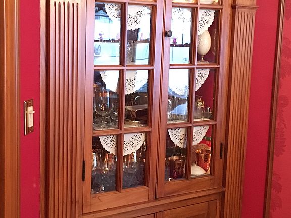 Built in china cabinet