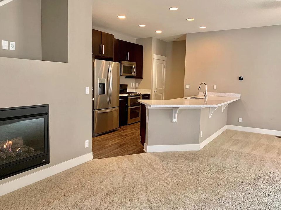 Main level open floorplan