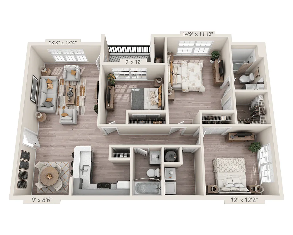 Floor plan Franklin