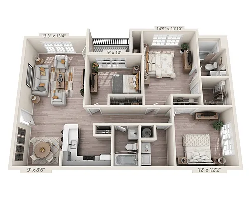 Floor plan Franklin