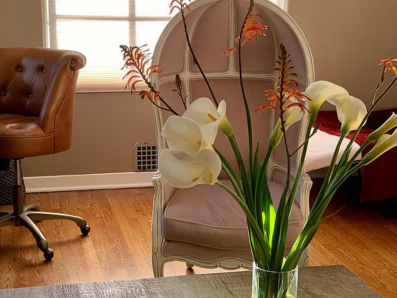 Local garden flowers