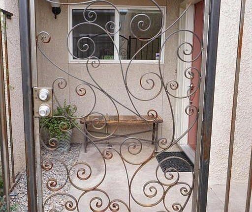Wrought Iron Security Gate