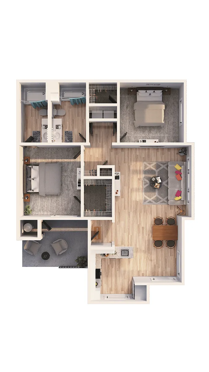 Floor plan B1