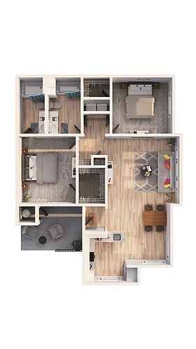 Floor plan B1
