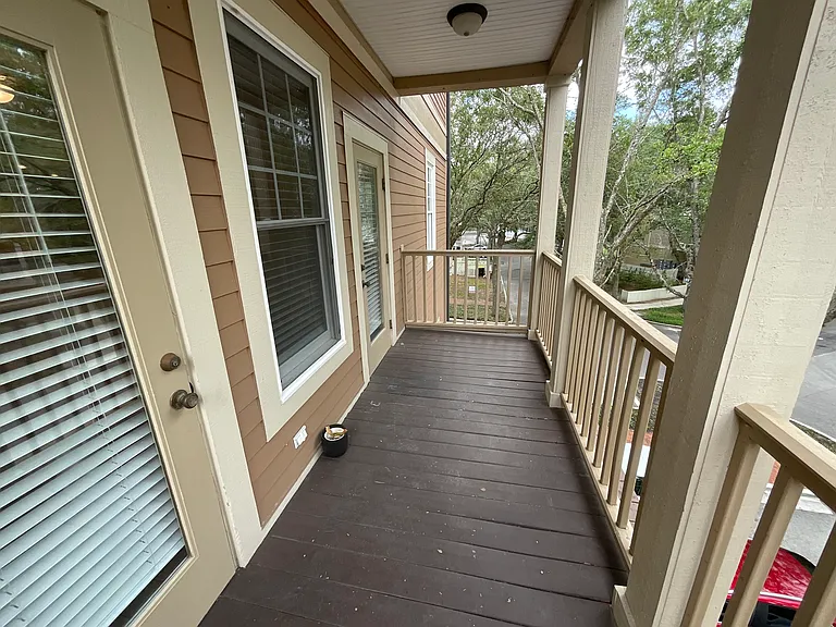 Private balcony