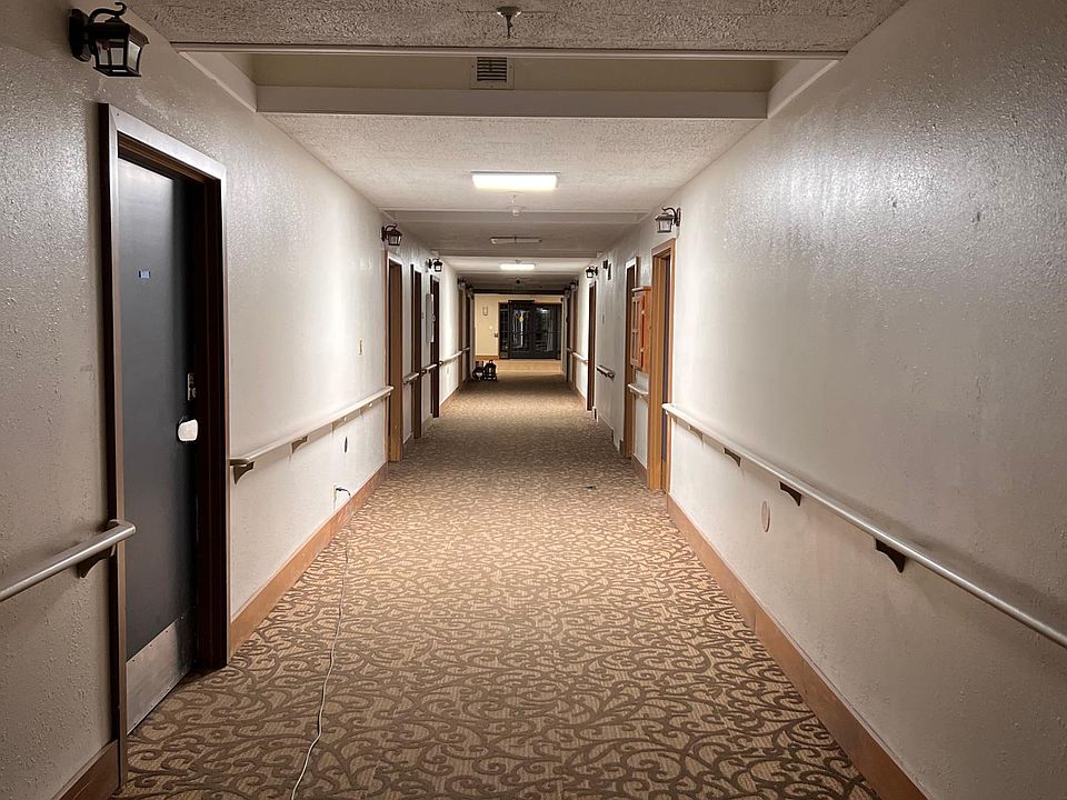 Common hallway. Interior doors to access apartment. Commercial grade doors.