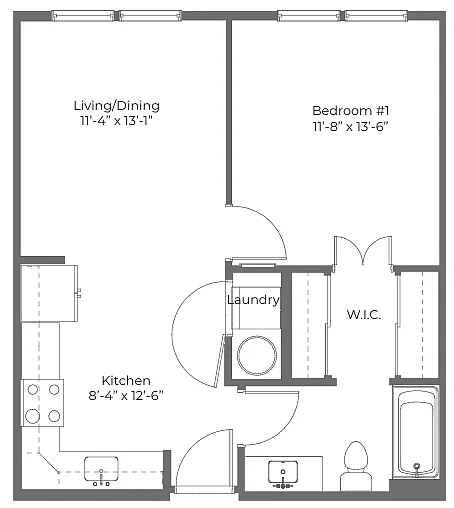 Floor plan The Gallery