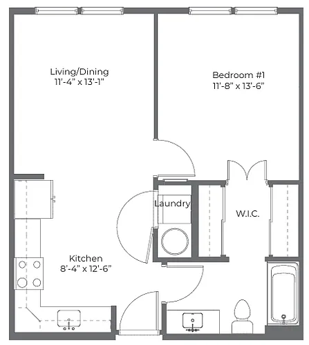 Floor plan The Gallery