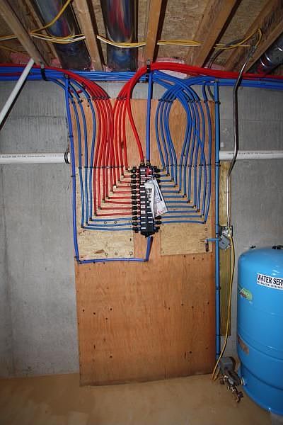 Upgraded plumbing