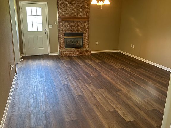 Living room view from front door