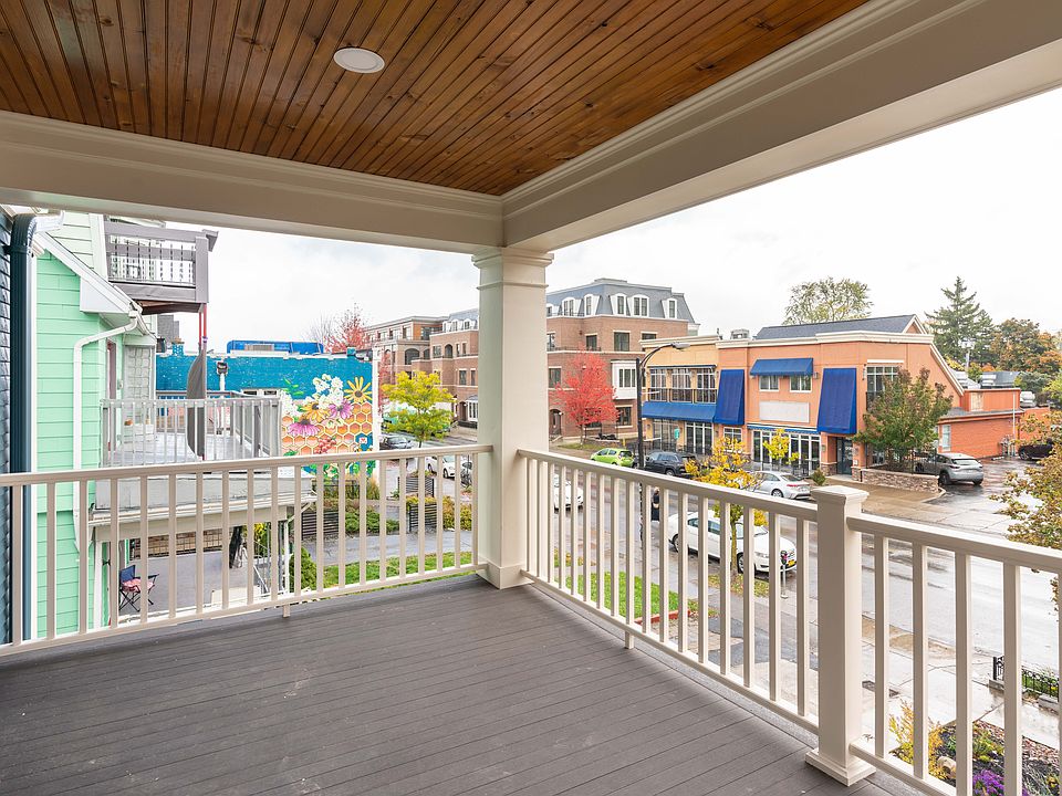 Covered front porch