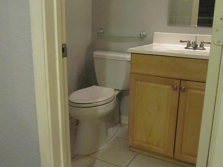 half bathroom downstairs