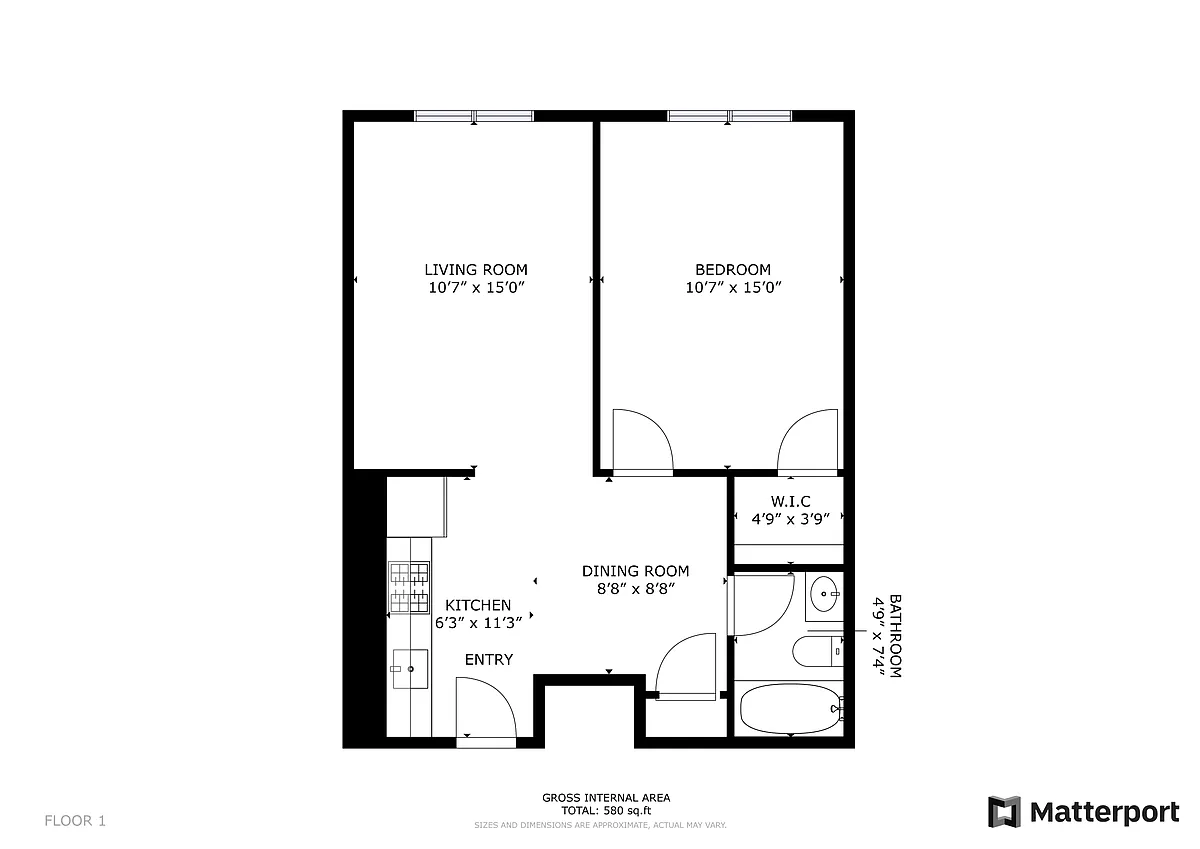Floor plan 1-BG