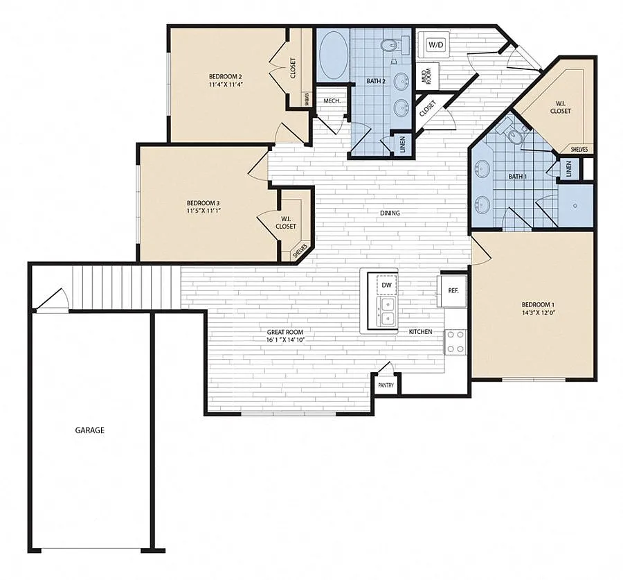 Floor plan C3