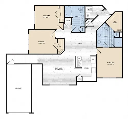 Floor plan C3