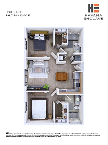 Floor plan C3L-HE