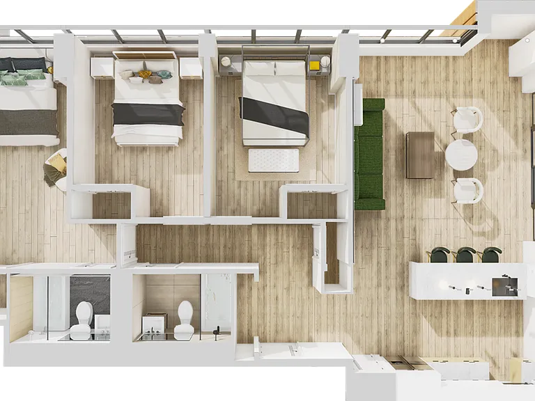 Cosmo 440 Luxury Apartments — Photo 102