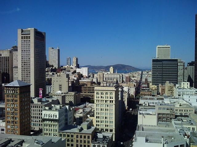 View from all three rooms towards the Bay!