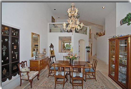 Dining room and loft