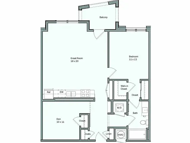 Floor plan Lily - Den