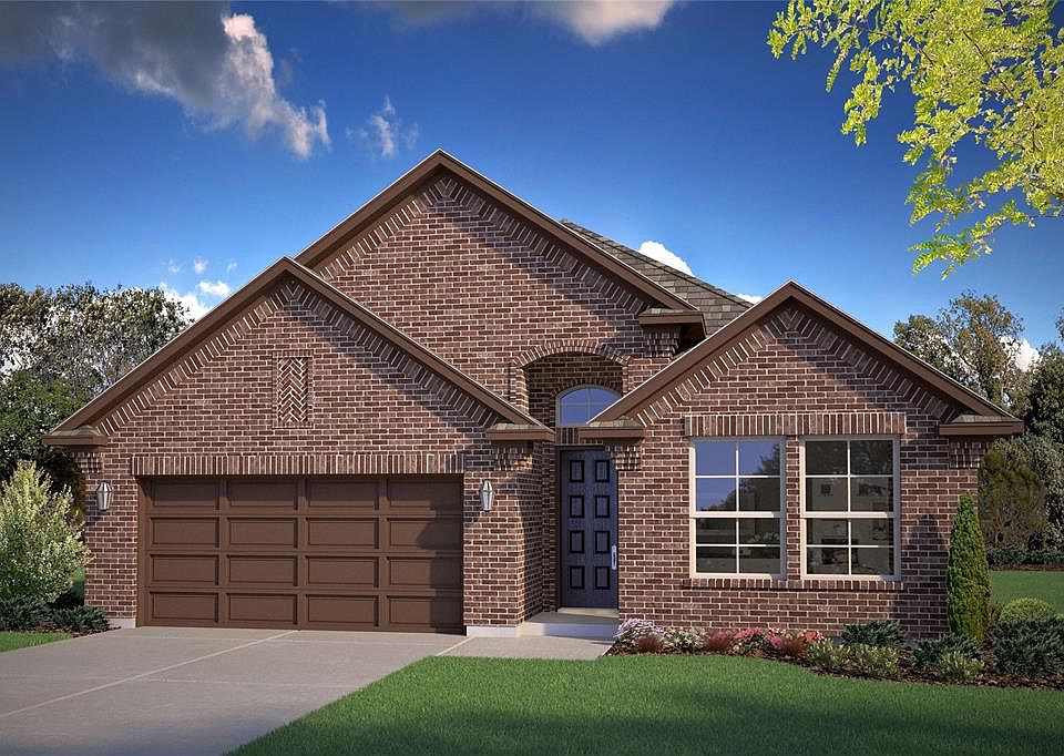 D.R. Horton's - The Live Oak floorplan, elevation B. All photos shown here may not depict the specified home & features included are for illustration purposes only.