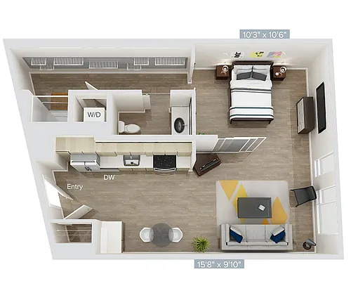 Floor plan A22