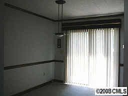 Dining room is open to kitchen.