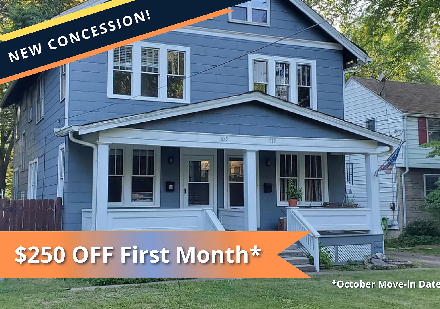 $250 Off First Month !Beautiful 4 bedroom, 1 bath in Bexley. $500 off second months rent! — Photo 1