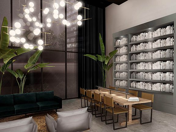 A welcoming entry feature.