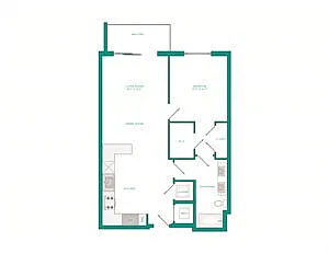 Floor plan A61